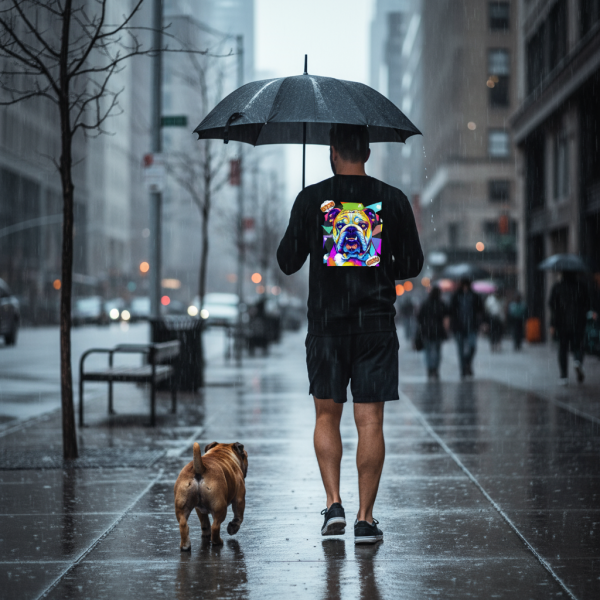 PoPARt englische Bulldogge Pullover